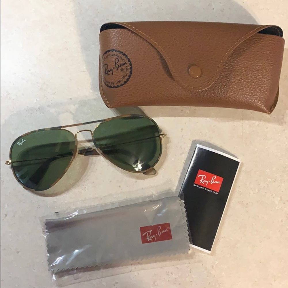 Ray-Ban Camo Rim Aviators!